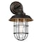 Westinghouse Fixture Wall Outdoor 60W Iron Hill 8.75Wdth, Black Brnz Hgh-Light Cage Clear Glass 6121600 - alternate 4